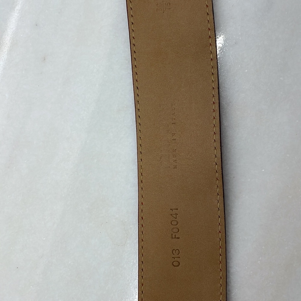 Red Leather Miu Miu Belt - image 4